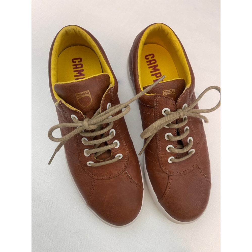 Men's Camper Leather Sneakers Size 40 EU Brown